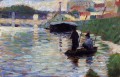 la vue du pont de la Seine 1883